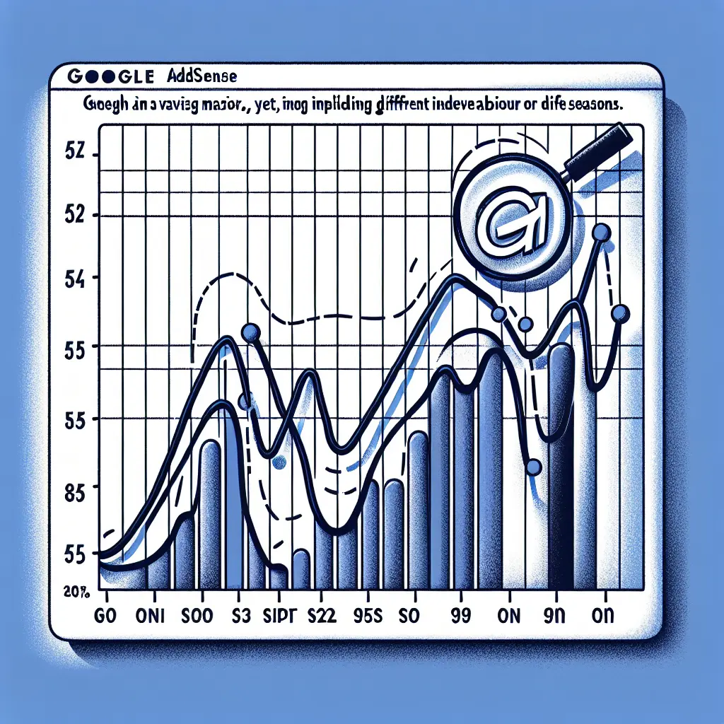 Analyzing Seasonal Trends in Google AdSense Earnings